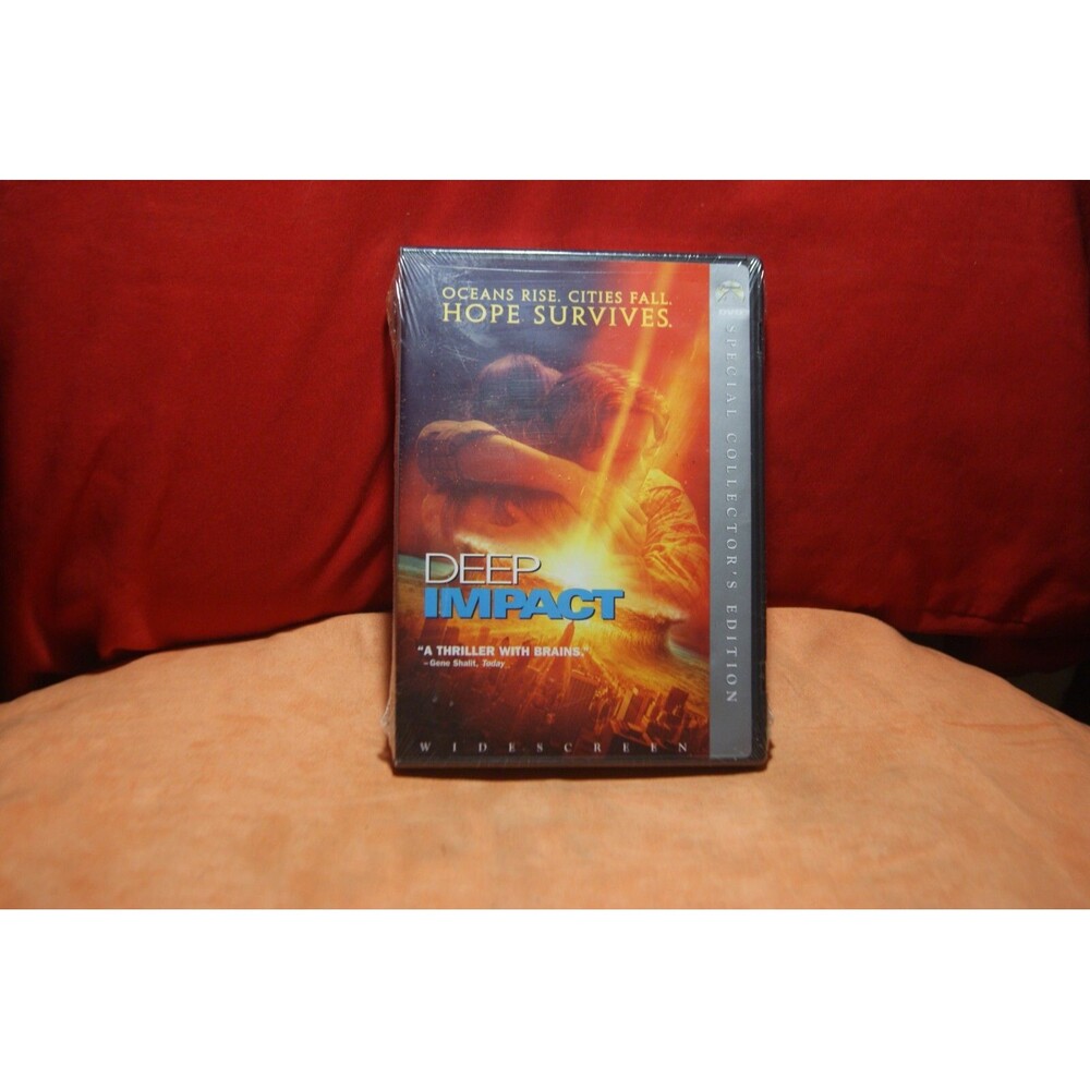 Deep Impact (DVD, 1998) New Sealed Disaster Morgan Freeman Meteor Destruction!!